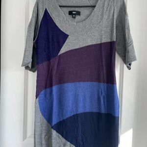 Mossimo Supply Co. Gray and Purple Sweater